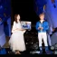 【写真】実物大νガンダム立像オープニングセレモニー (森口博子、古谷徹)