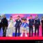 【画像】第3回 横浜国際映画祭 レッドカーペット (菅野充実行委員長、トラヴィス・ペイン、熊井戸花、浅野忠信、江戸川コナン、山中竹春横浜市長、ジュリアン・レジ、田川和人事務局長)